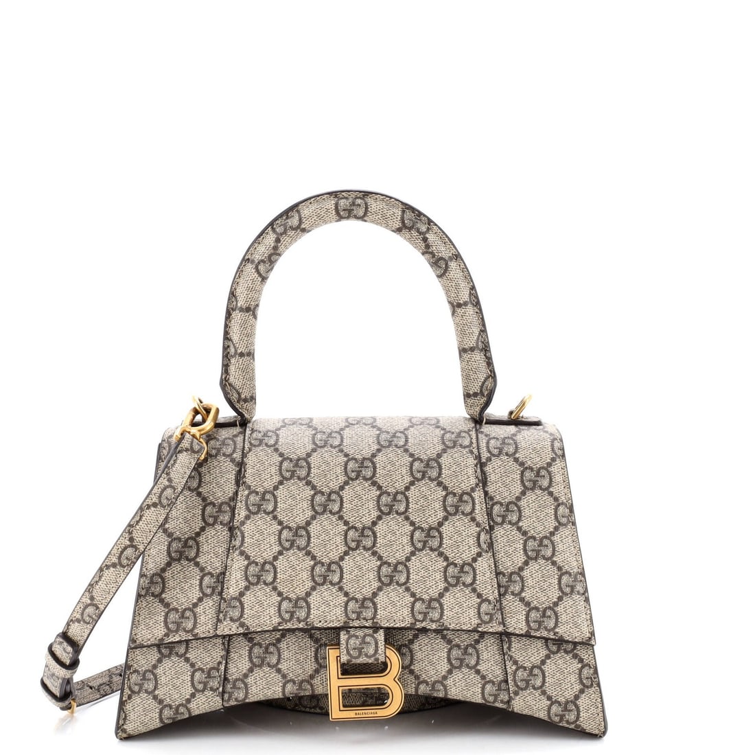Gucci x GG Coated Canvas Hourglass Top Handle Bag The Hacker Project (1 of 5)