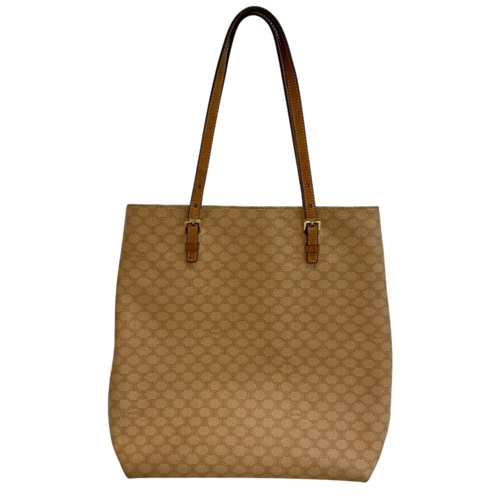 Celine Tote Bag Pvc: Celine Tote Bag Pvc A pre-loved Celine tote bag in pristine condition, despite its used status, boasts a chic beige Pvc material that's both durable and stylish. With its classic design and spacious