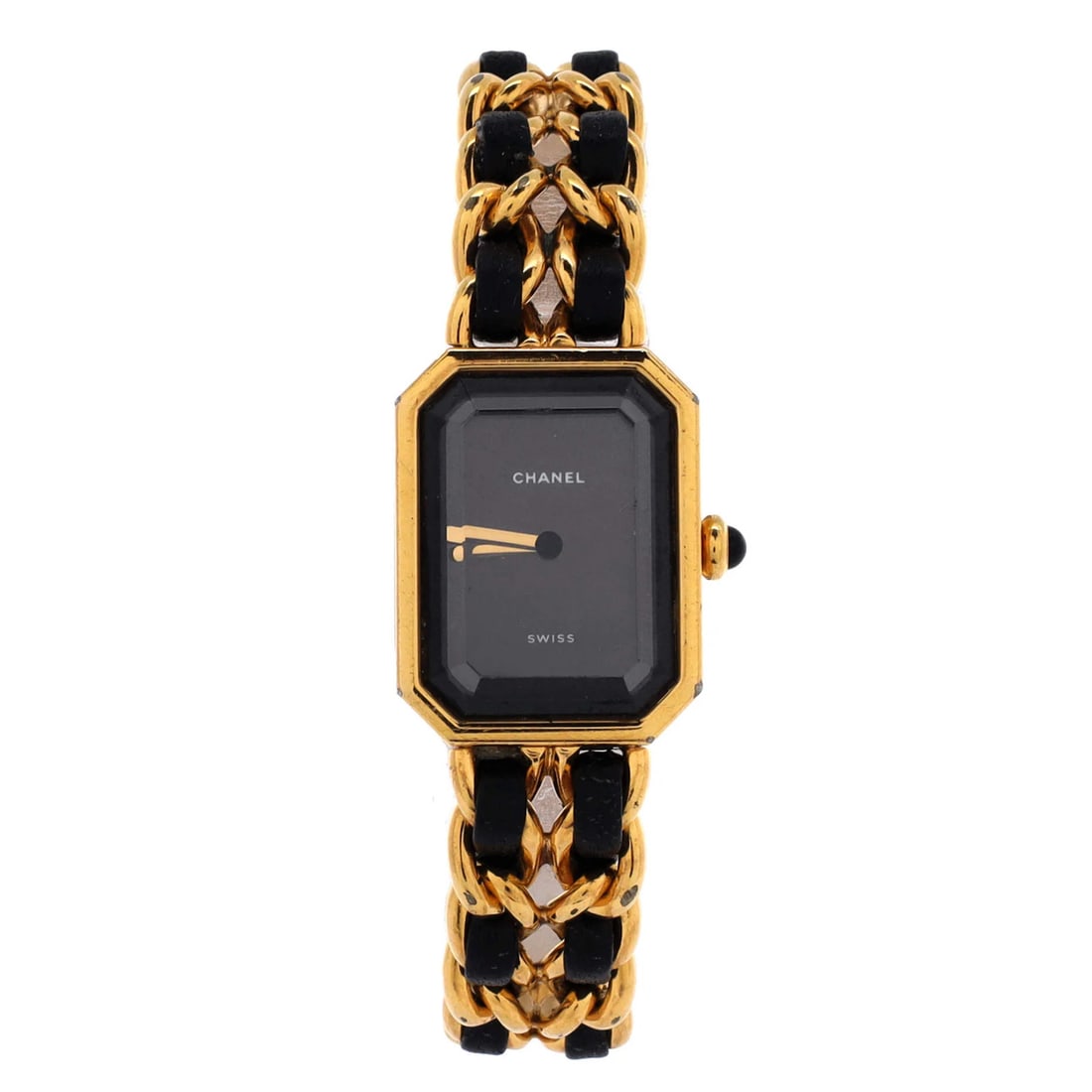 Chanel Premiere Quartz Watch in Plated Metal with Leather (1 of 4)