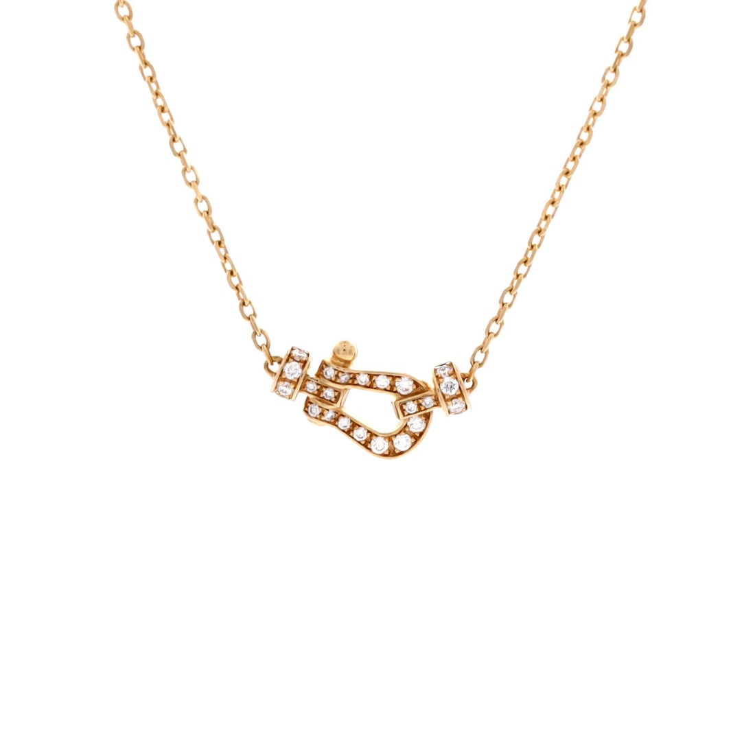 Paris Force 10 Gold 18K Yellow Necklace with Diamonds Small (1 of 4)