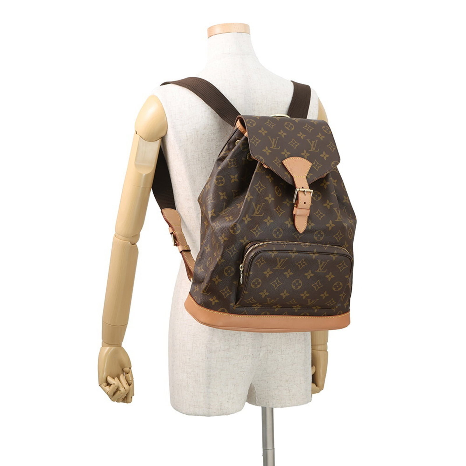 Louis Vuitton is a monogram backpack - 4