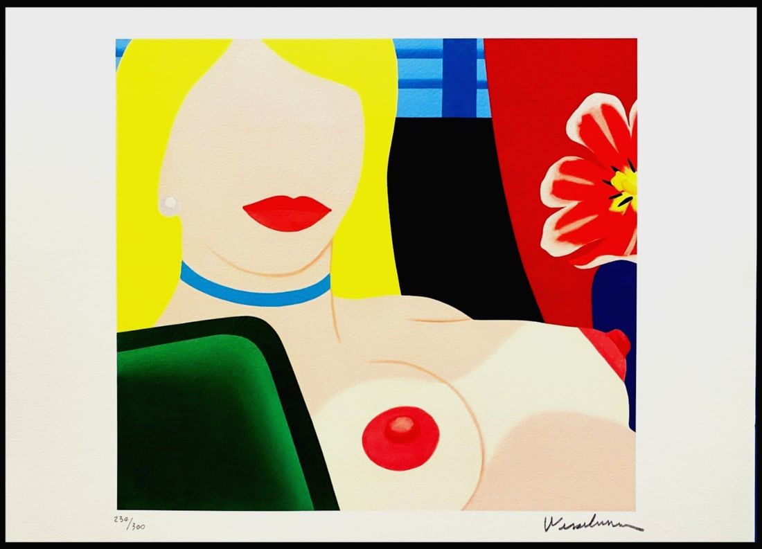 Tom Wesselmann Lithograph Handmade Op Numbered (1 of 7)
