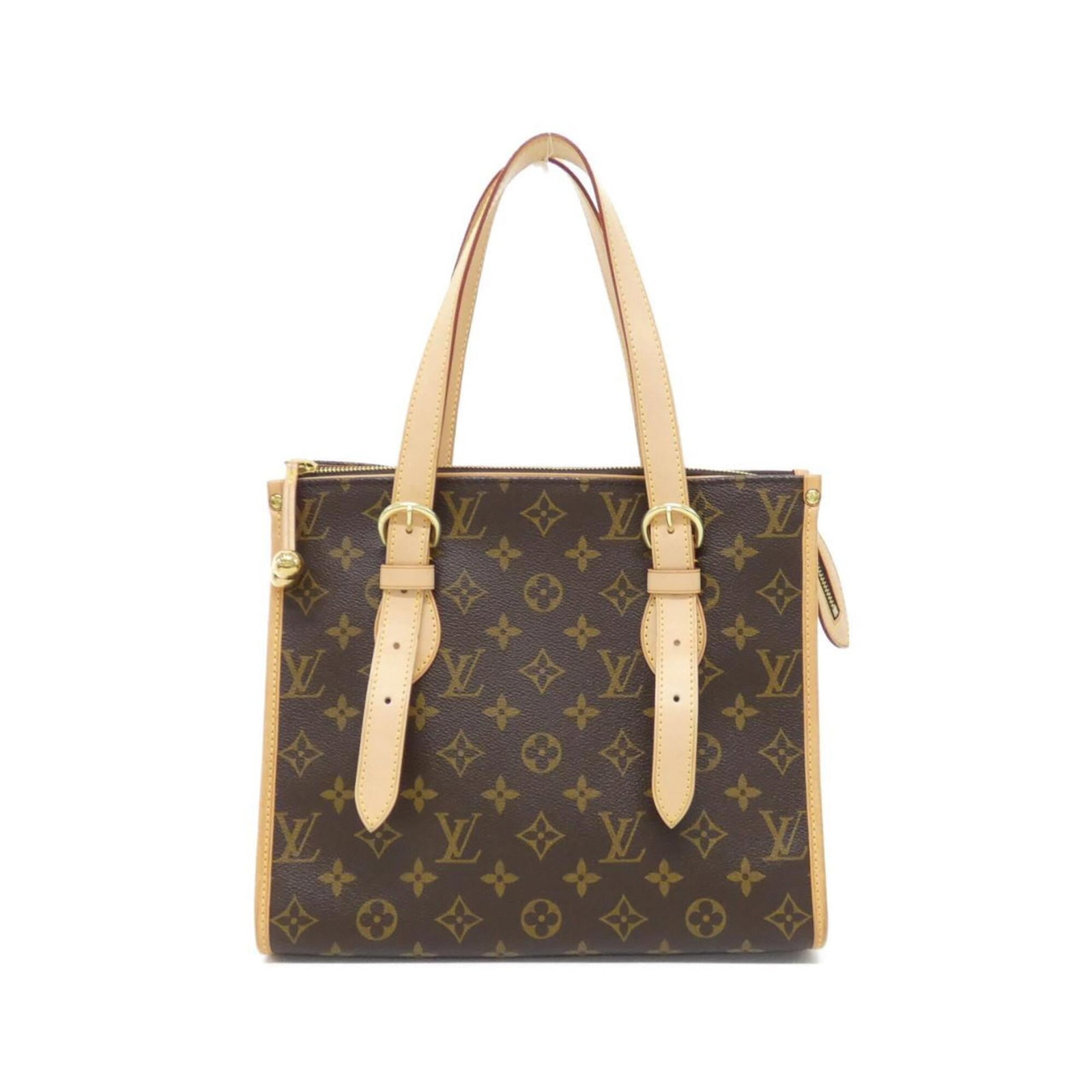 Louis Vuitton Coated Canvas Shoulder Bag: Louis Vuitton Coated Canvas Shoulder Bag A timeless piece from the iconic Louis Vuitton brand, this coated canvas shoulder bag boasts a rich brown hue and classic design that exudes sophistication.