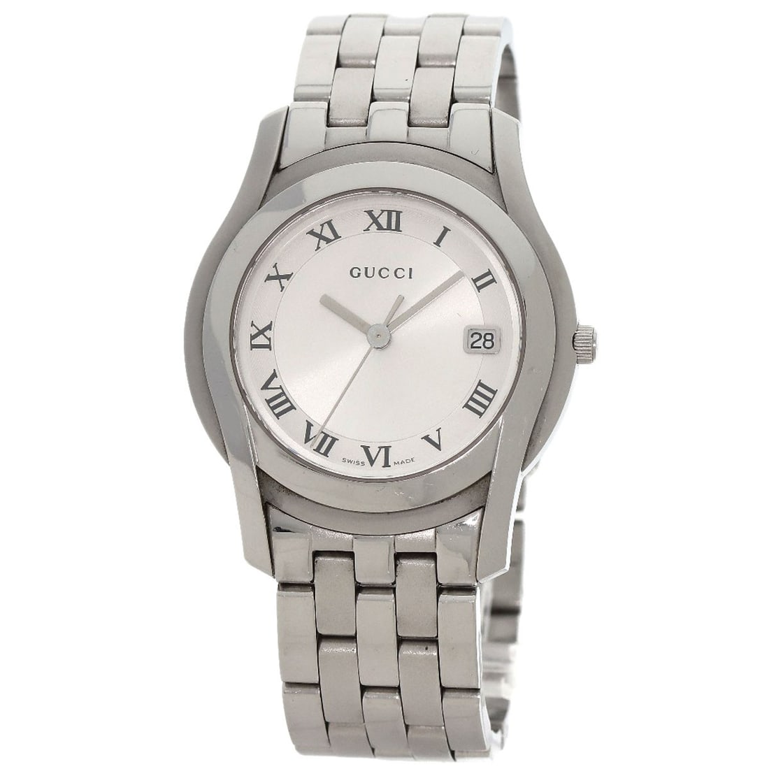 GUCCI Round face Watches 5500M Stainless Steel/ Stainless Steel (1 of 20)