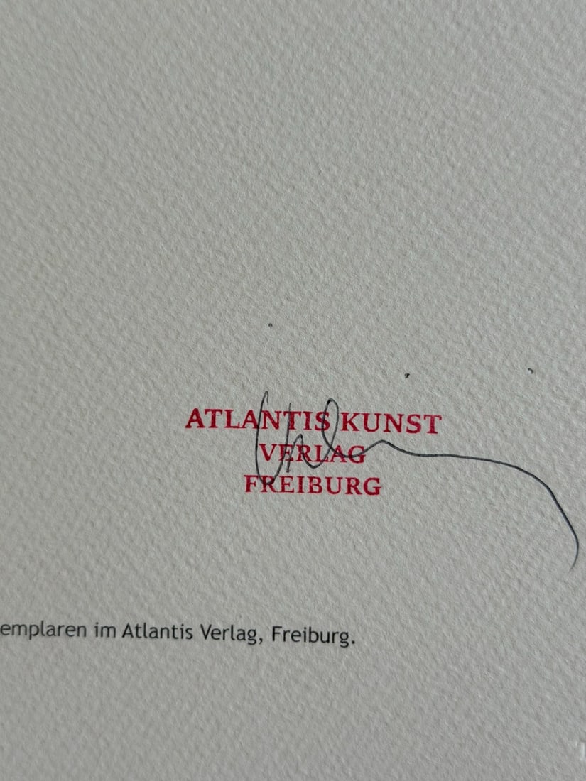 Marc Chagall Lithograph Numbered - 9