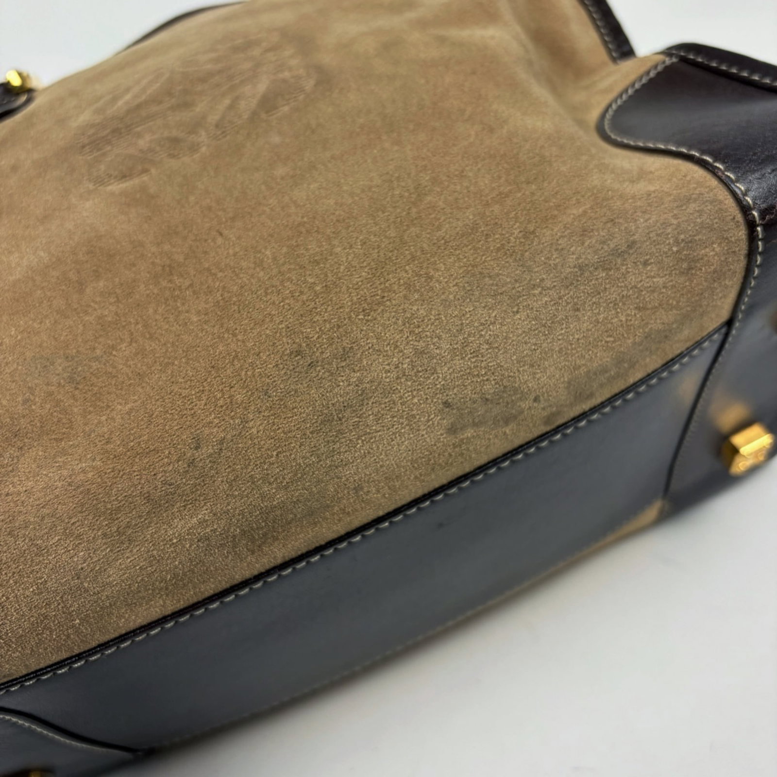 Loewe Handbag Suede - 3