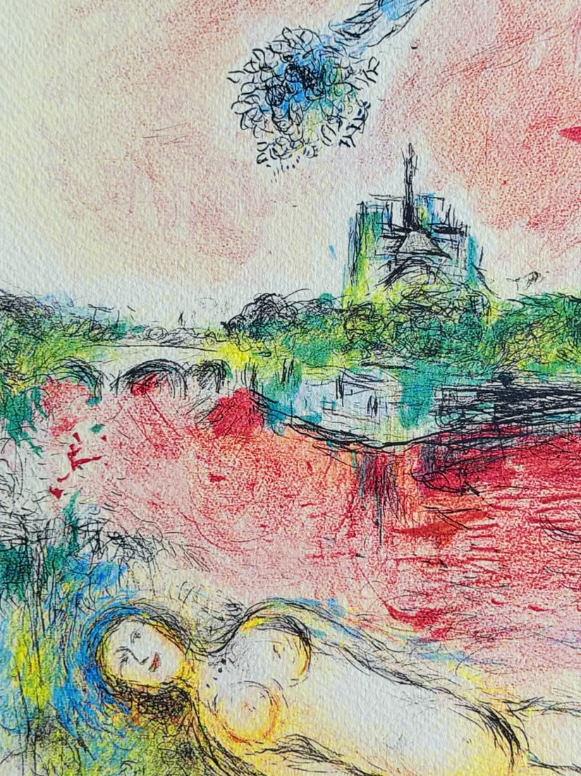 Marc Chagall Lithograph Numbered - 5