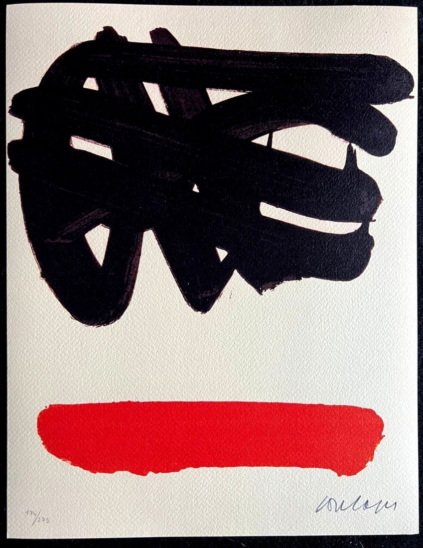 Pierre Soulages 1995 Op Numbered Limited (1 of 9)