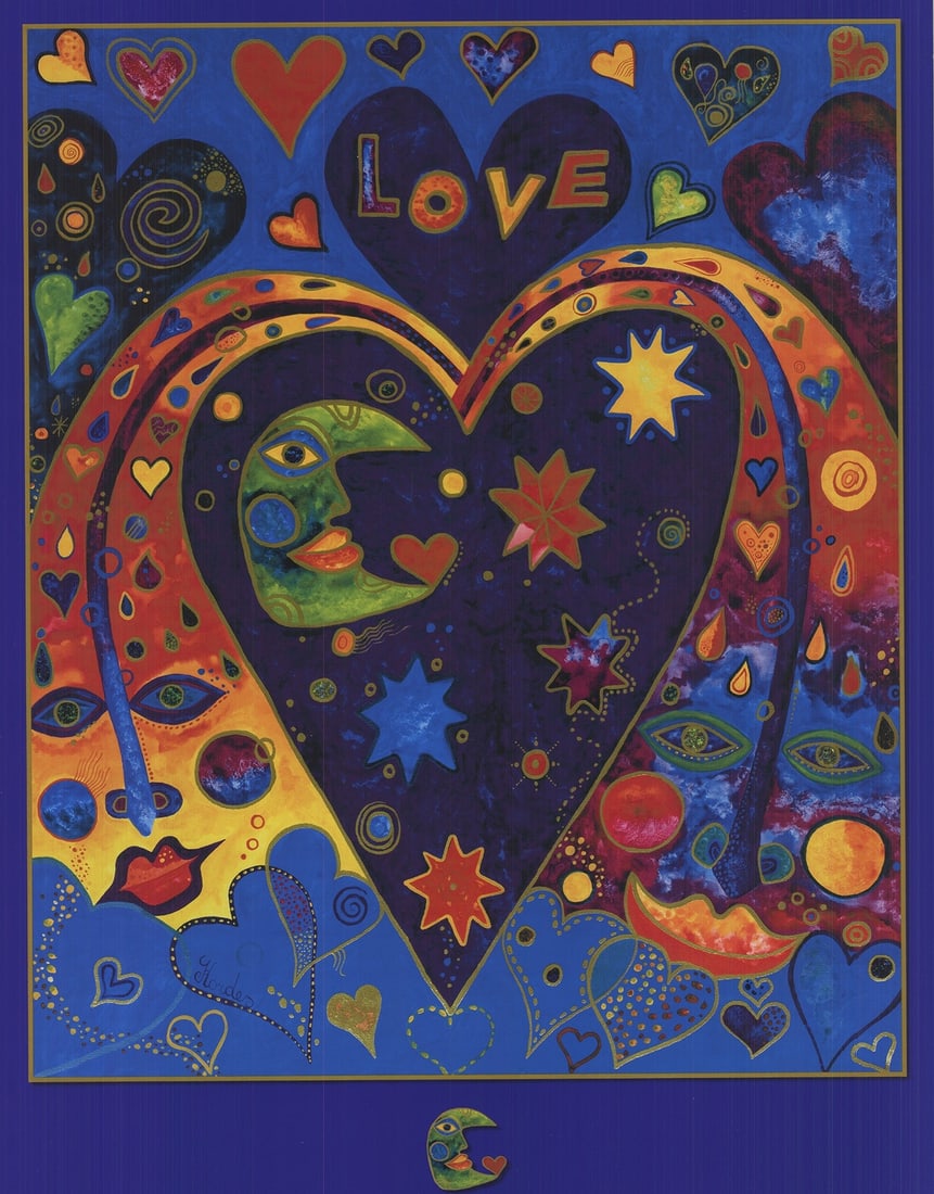 HORST KORDES Lithograph Offset 2007 Dreamland VII 24.5" x 19 (1 of 4)