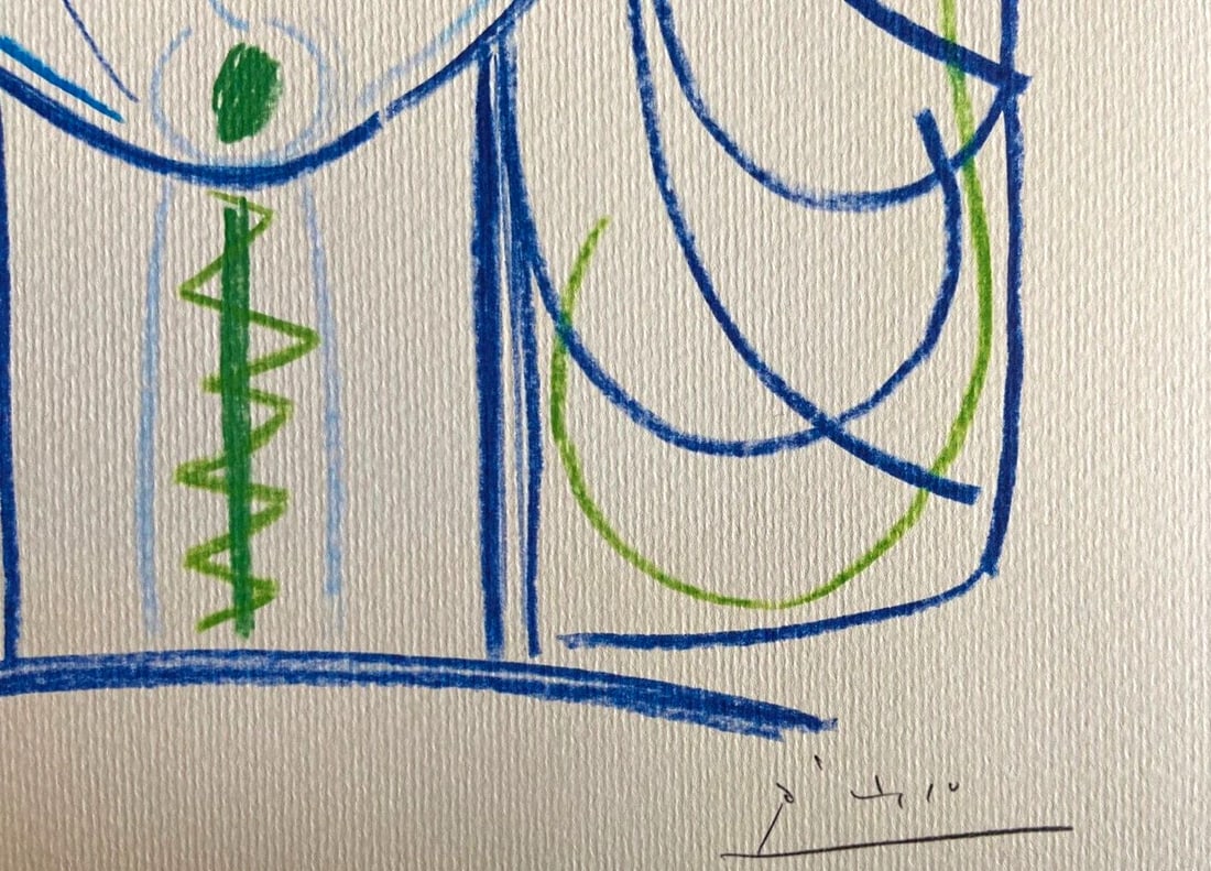 Pablo Picasso numbered lithograph - 8