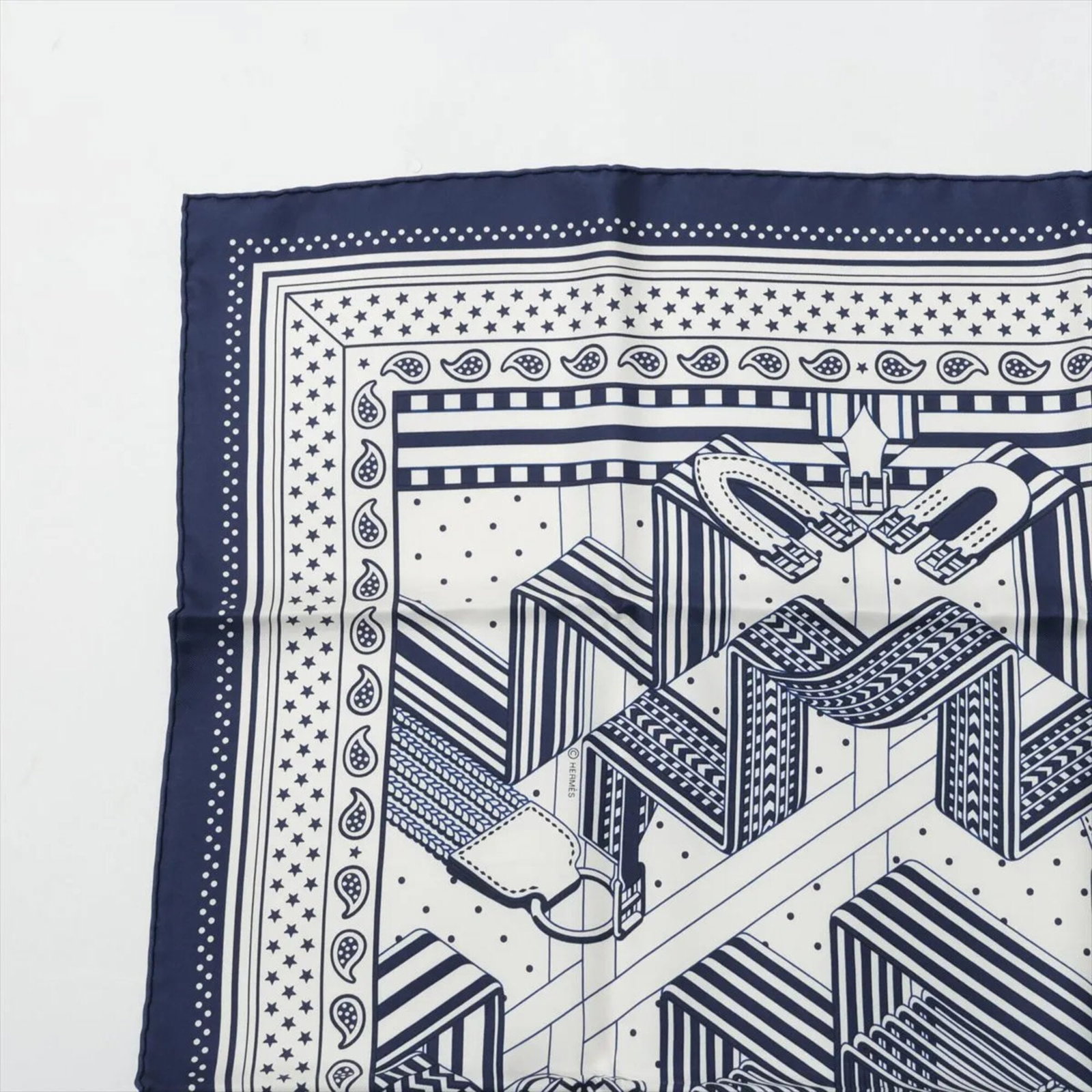 Hermes silk scarf. - 2