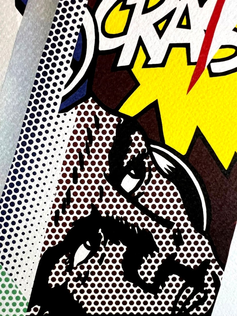 Lichtenstein Lithograph Numbered Crash - 5