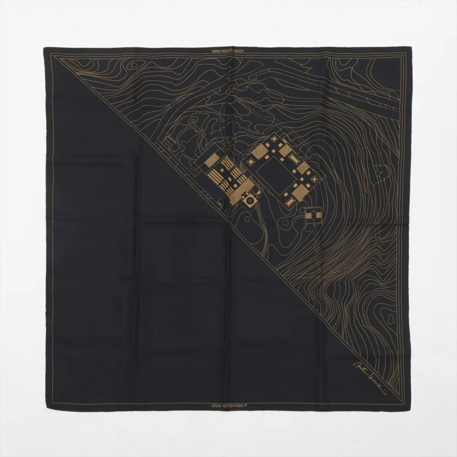 Louis Vuitton Silk 100% Scarf (1 of 7)