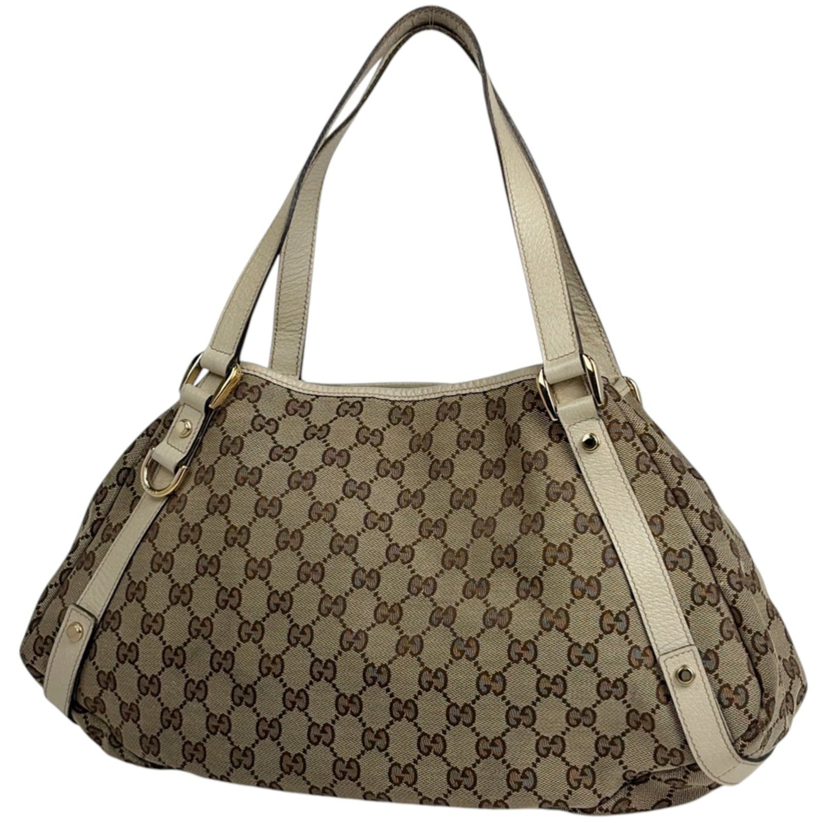Gucci Shoulder Bag, Tote Bag Gg Canvas, Leather (1 of 11)