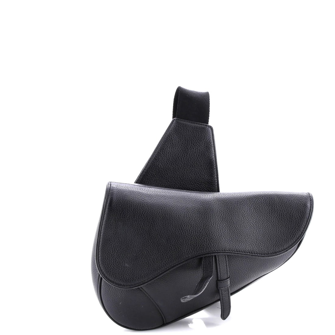 Christian Dior Leather Saddle Crossbody Bag (1 of 5)