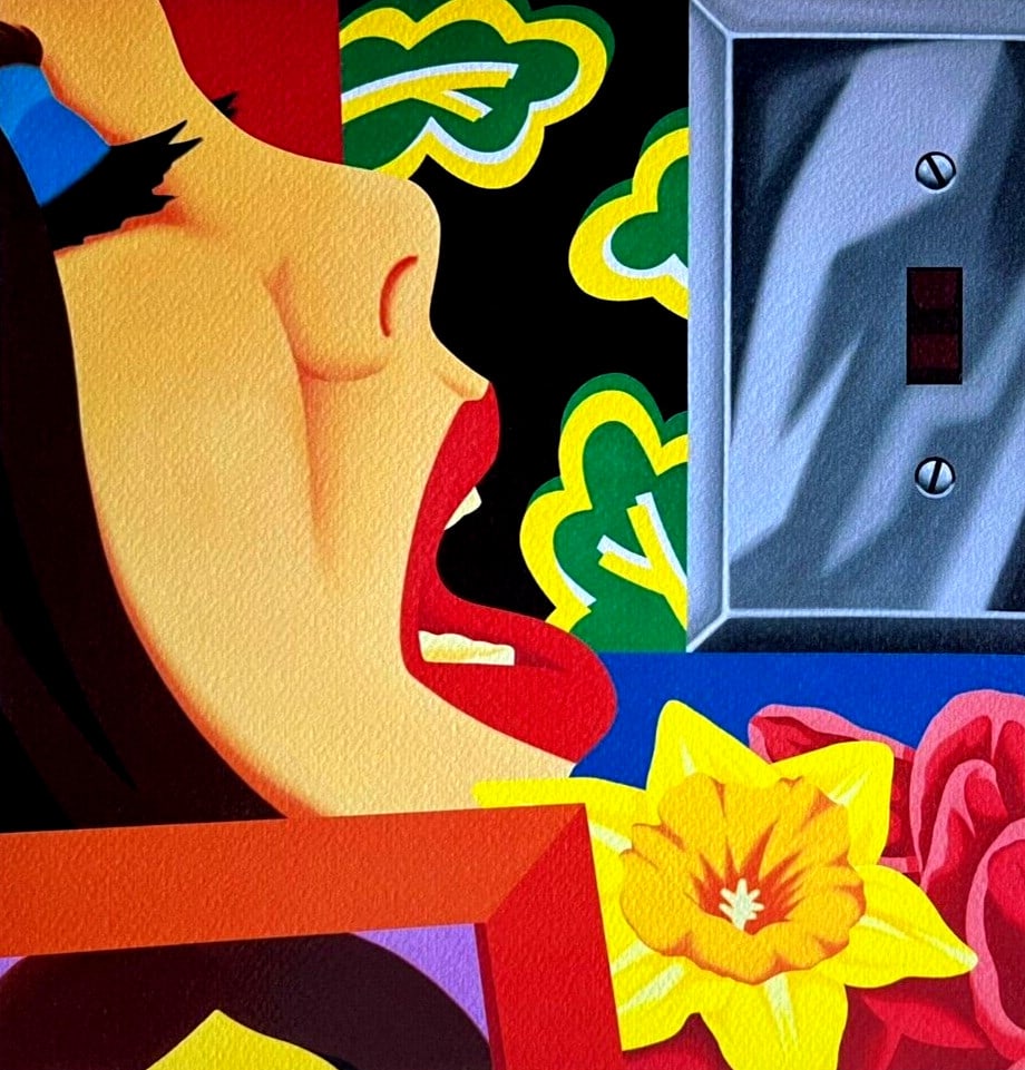 Tom Wesselmann Lithograph is numbered - 3
