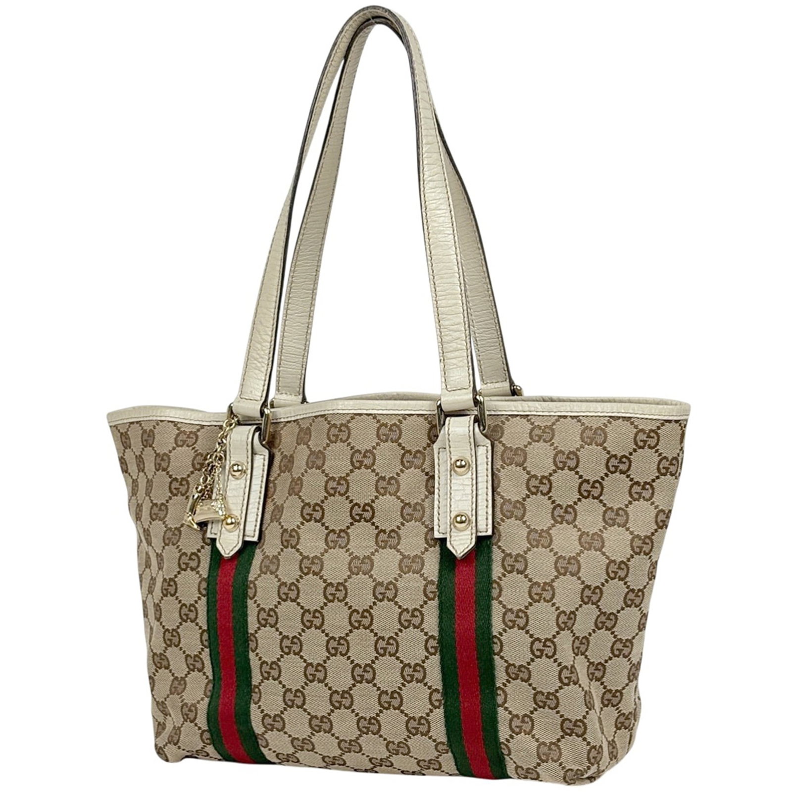 Gucci Shoulder Bag, Tote Bag Gg Canvas (1 of 9)