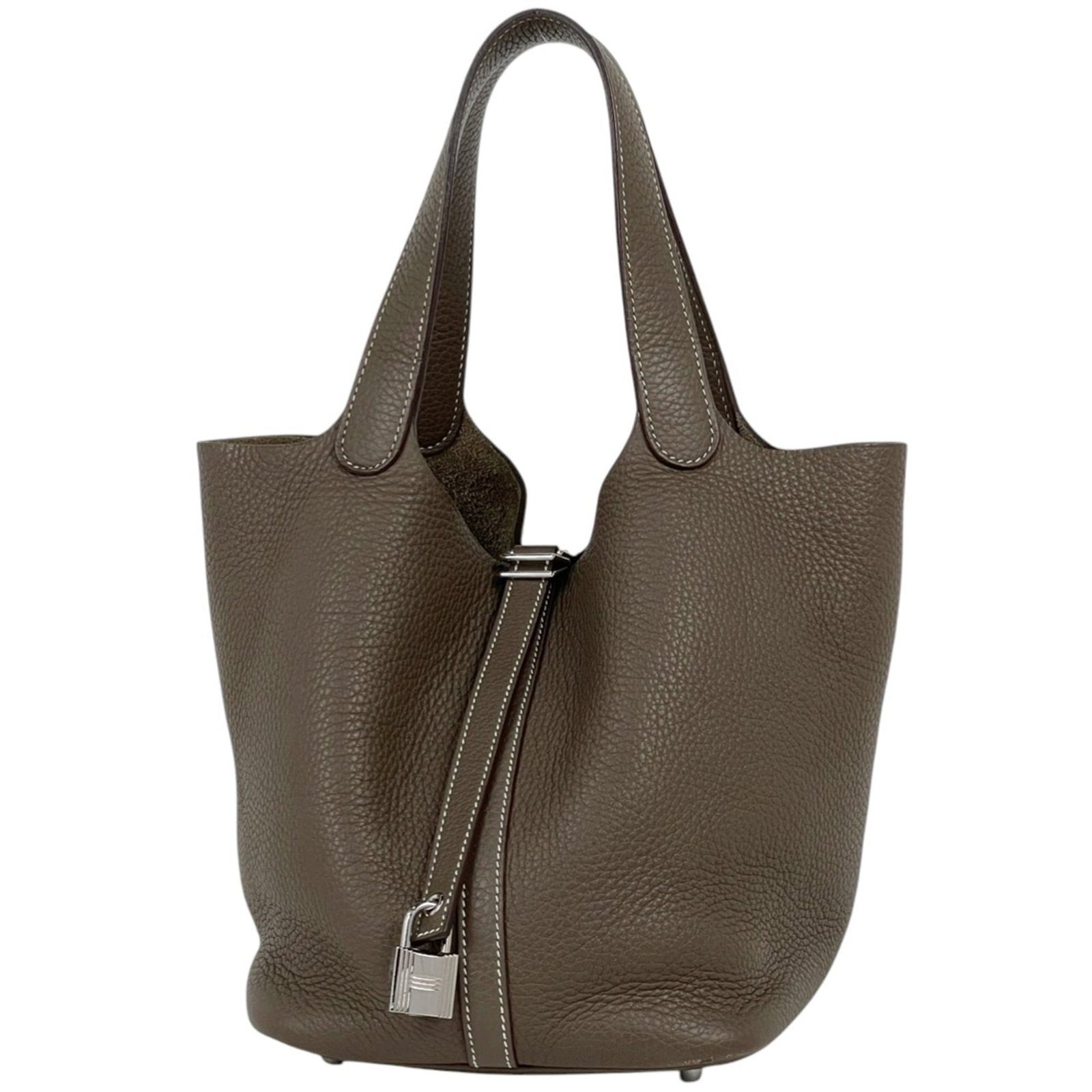 Hermes Handbag Taurillon Clemence Leather (1 of 11)