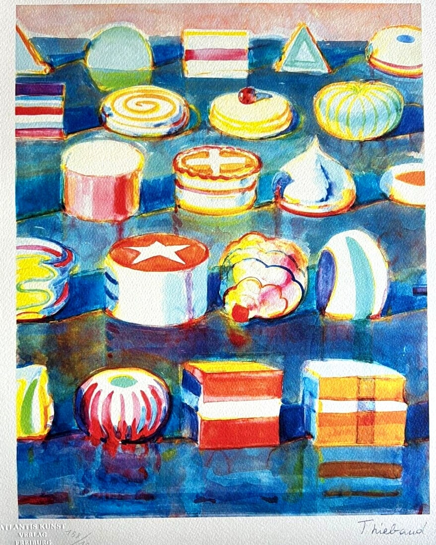 Wayne Thiebaud lithograph - 2