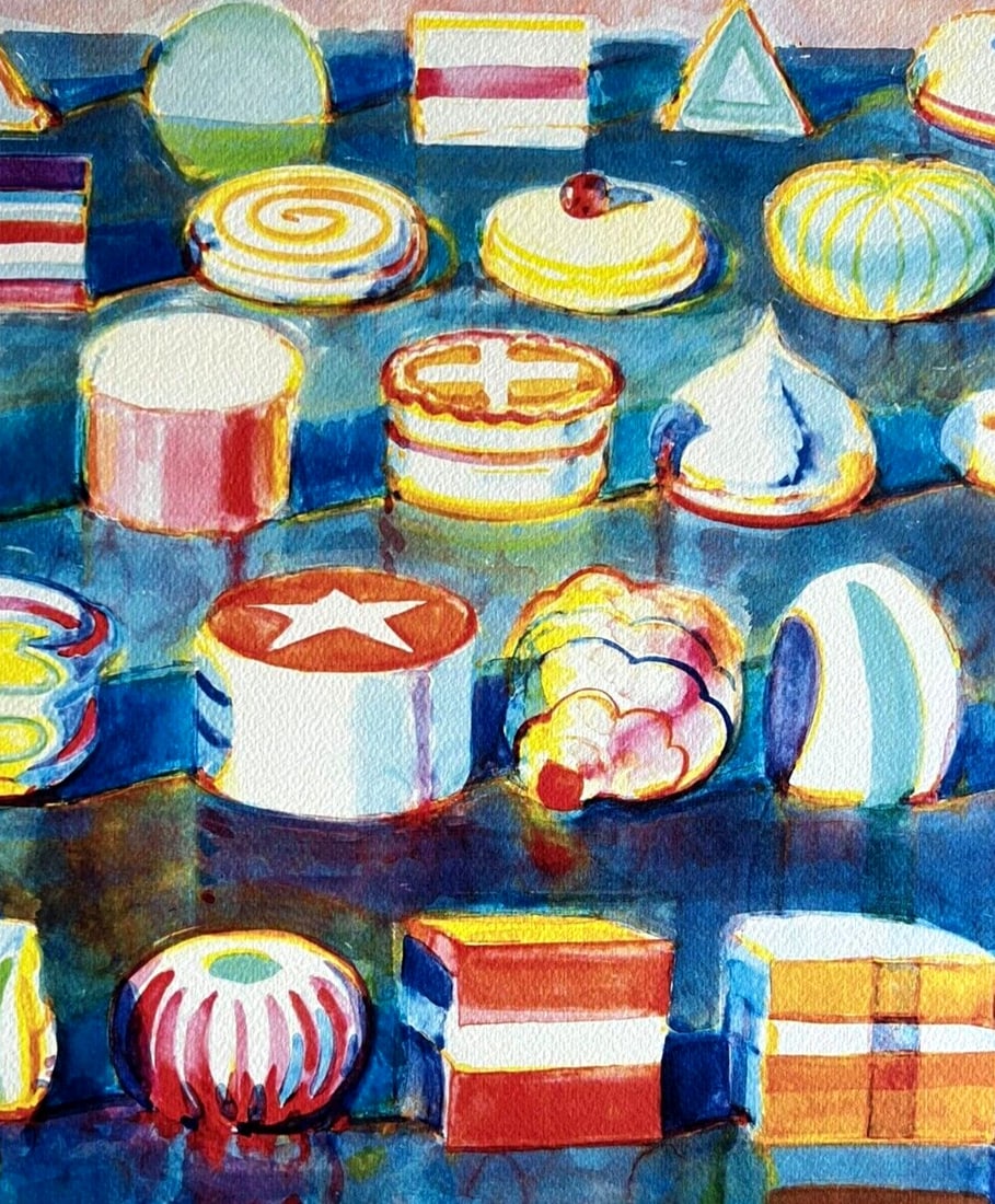Wayne Thiebaud lithograph - 4