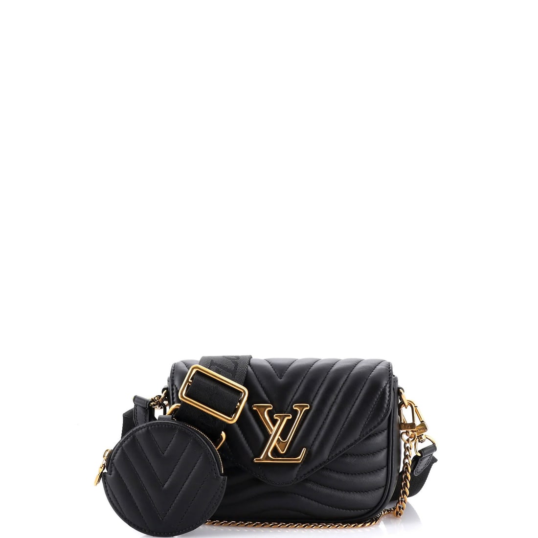 Louis Vuitton New Wave Multi Pochette Quilted Leather (1 of 8)