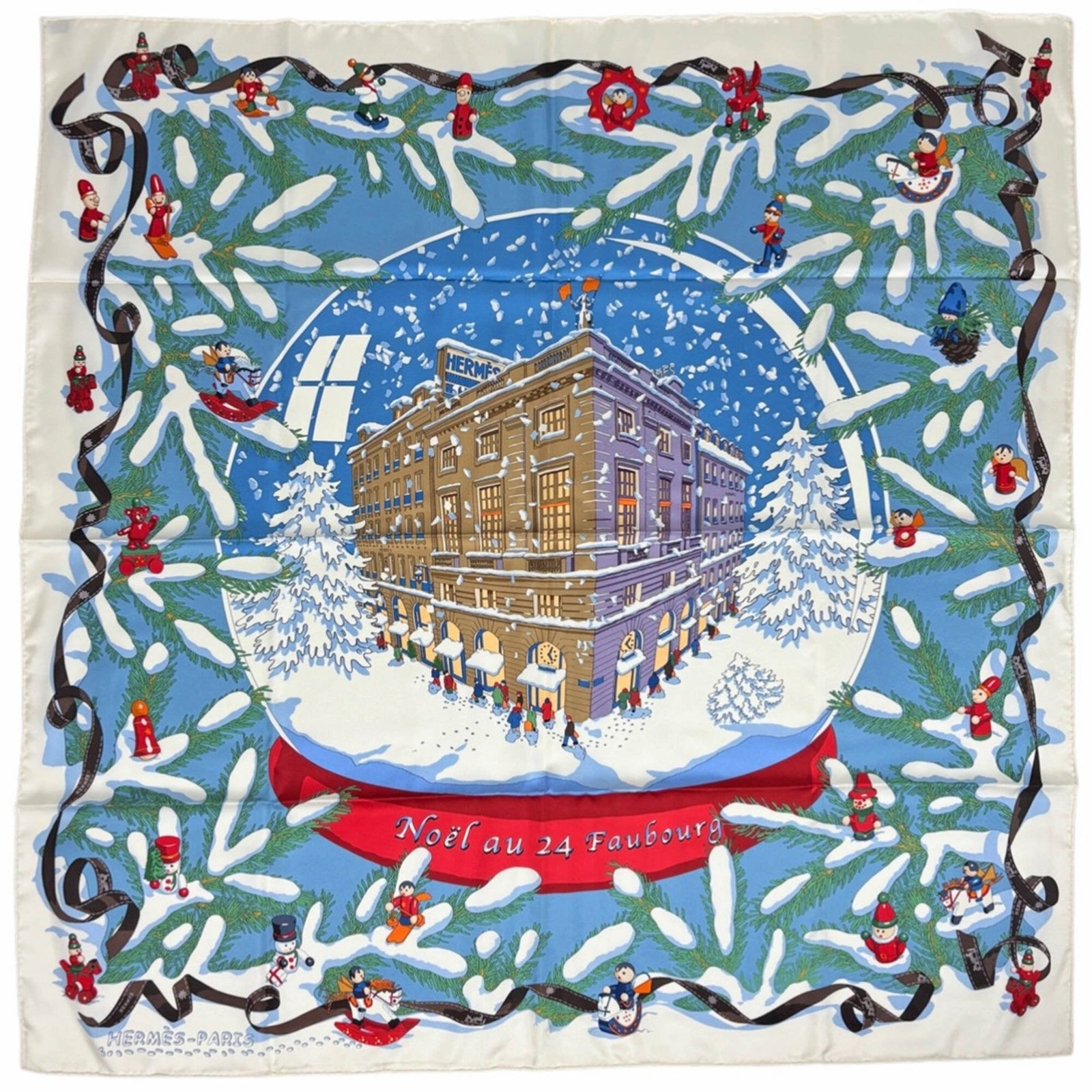 Hermes silk scarf (1 of 4)