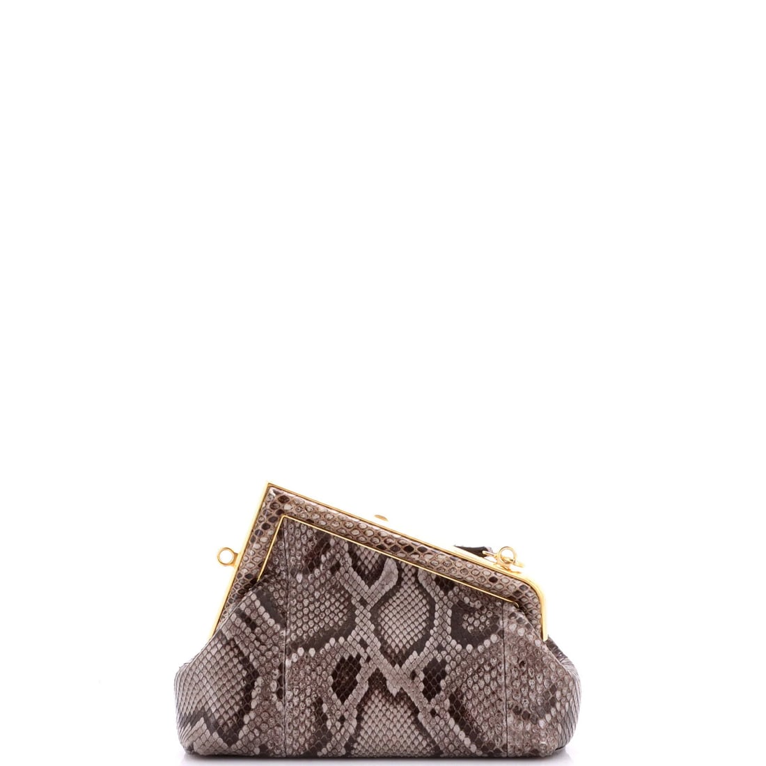 Fendi First is a small python bag. - 3