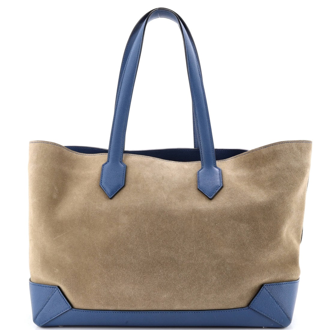 Hermes Maxibox Cabas Doblis Suede with Epsom 36 (1 of 7)