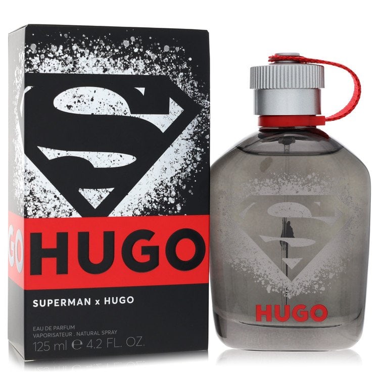 Hugo Boss Eau De Parfum is a Superman Cologne.: Hugo Boss Eau De Parfum is a Superman Cologne. Experience the iconic scent of Superman, reimagined by Hugo Boss as their Eau De Parfum cologne. With its 4.2 oz size and 500g weight, this fragrance is