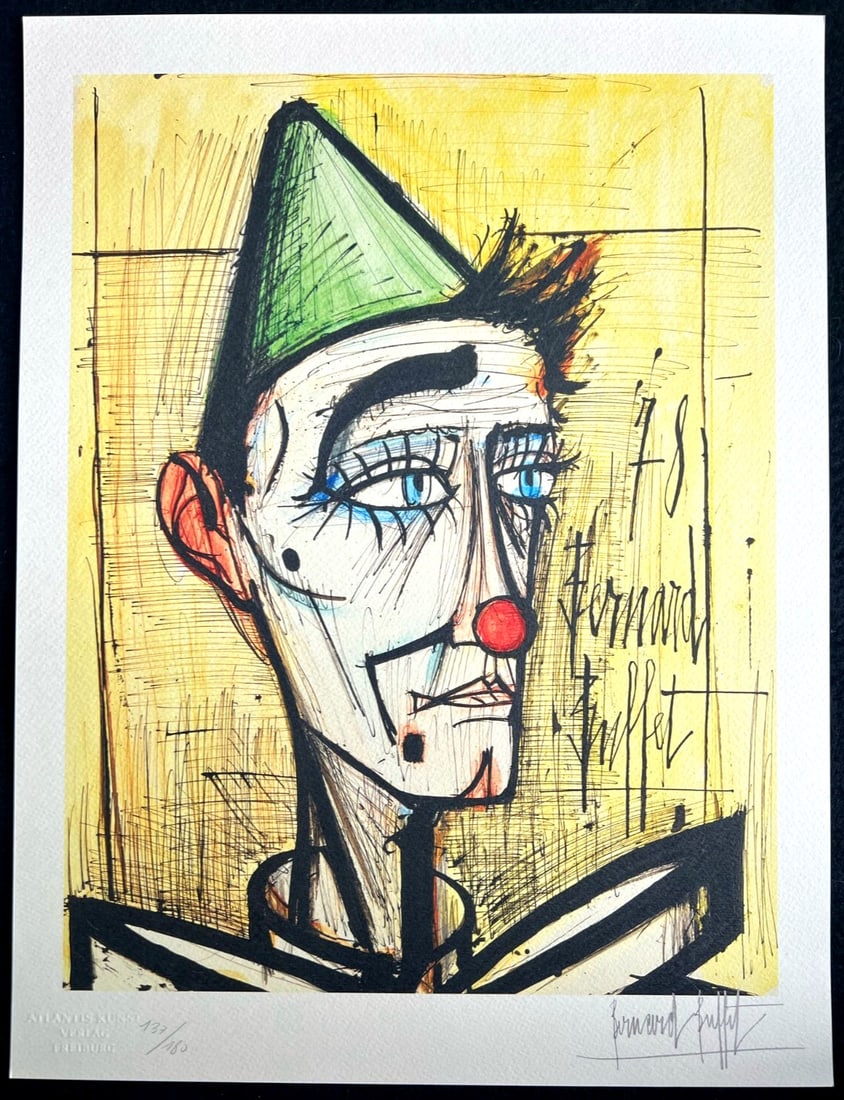 Bernard Buffet Lithograph Numbered - 2