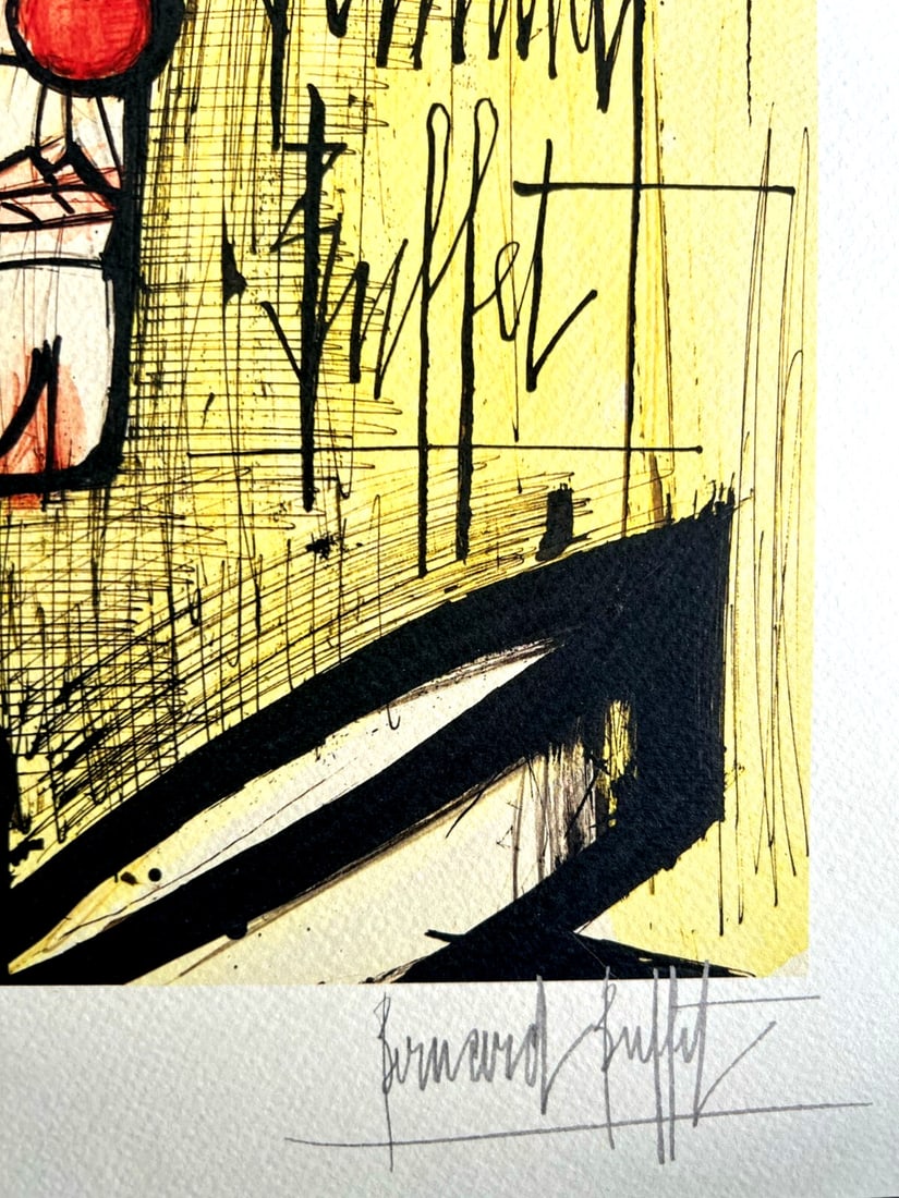 Bernard Buffet Lithograph Numbered - 7
