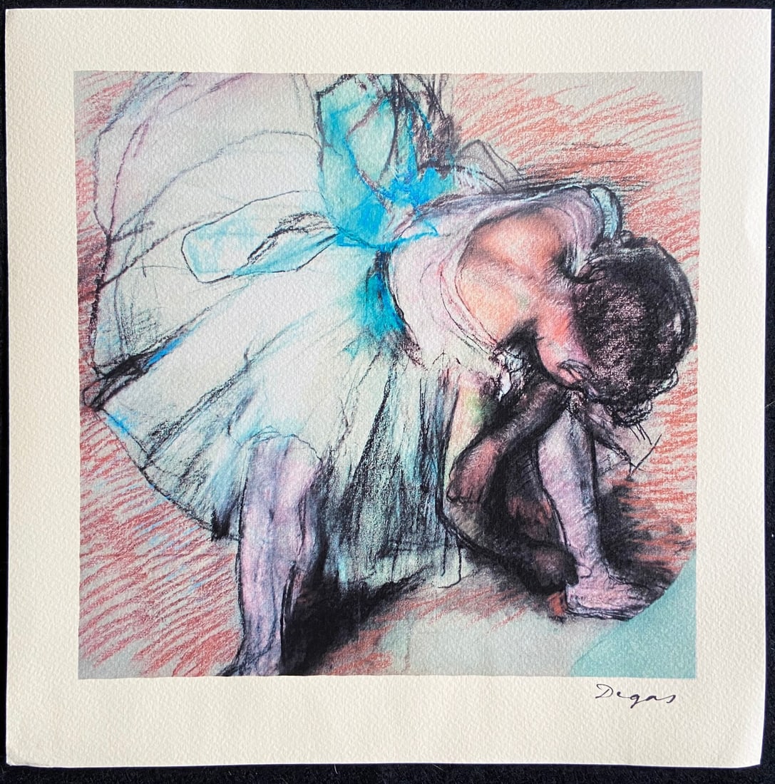 Edgar Degas Published Op Lithograph 1943 Mourlot (1 of 6)