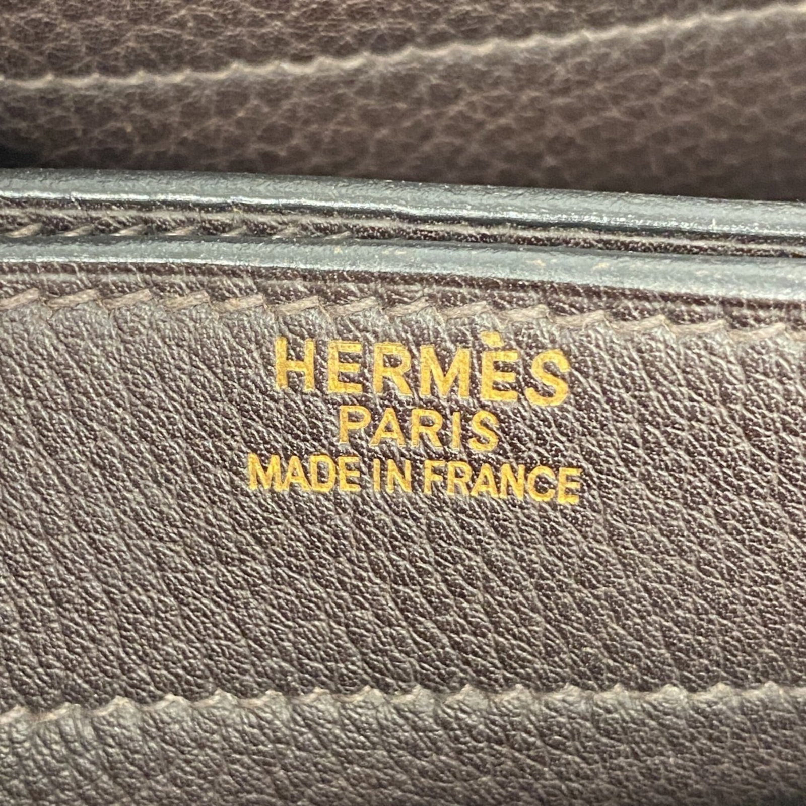 Clemence leather taurillon briefcase Hermes - 5