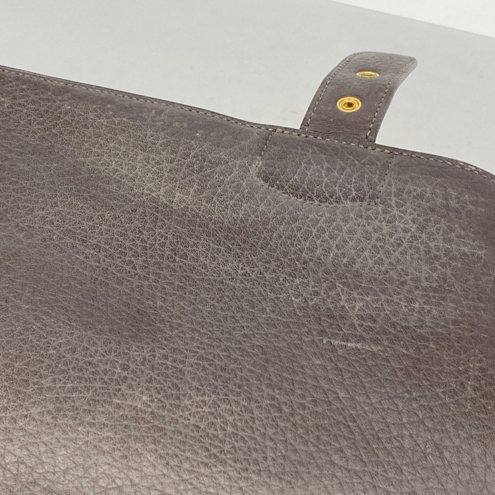 Clemence leather taurillon briefcase Hermes - 8