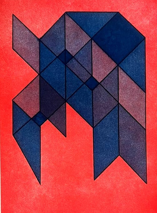 Achille Perilli Engraving Numbered - 4