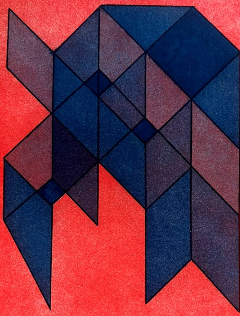 Achille Perilli Engraving Numbered - 5