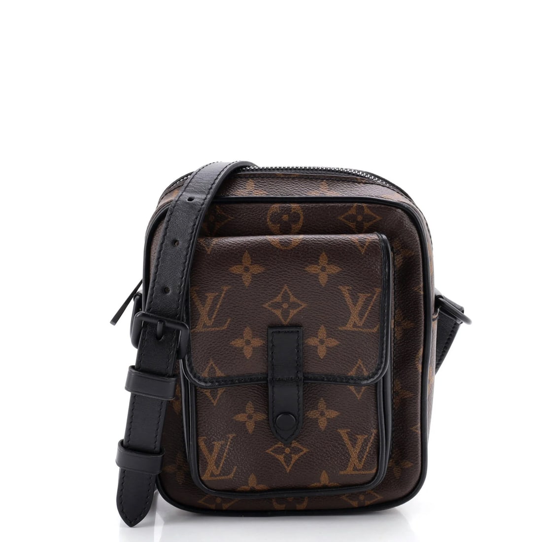 Louis Vuitton Macassar Monogram Canvas Christopher Wearable Wallet (1 of 7)