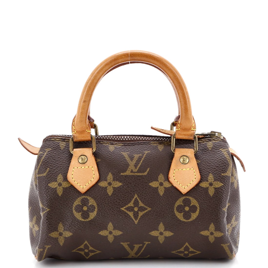 Louis Vuitton Canvas Handbag Monogram Speedy Mini: Louis Vuitton Canvas Handbag Monogram Speedy Mini Own the iconic style of the Louis Vuitton Speedy Mini, a timeless and versatile handbag that exudes effortless chic. With its classic monogram canvas