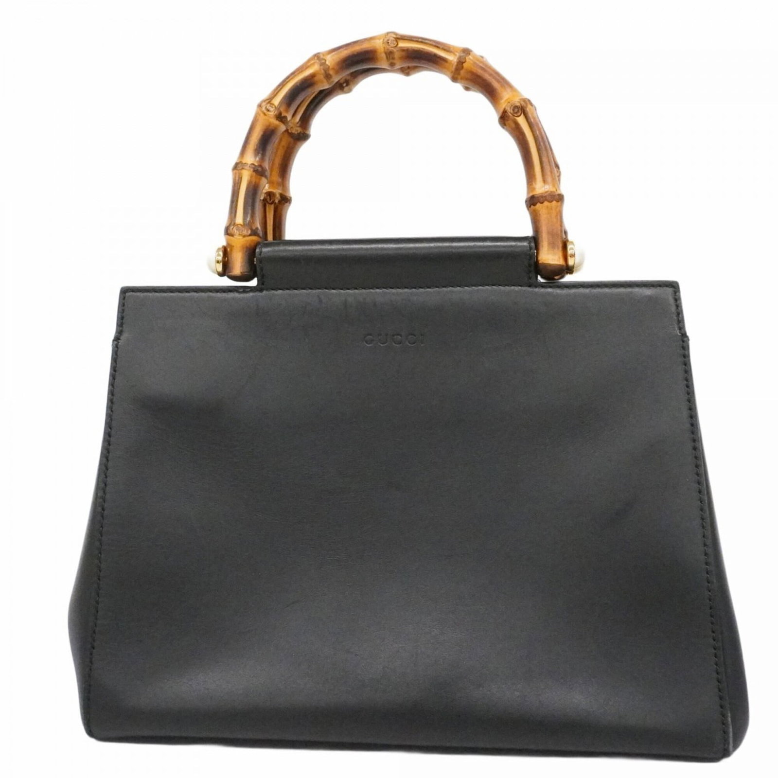 Gucci leather handbag (1 of 13)