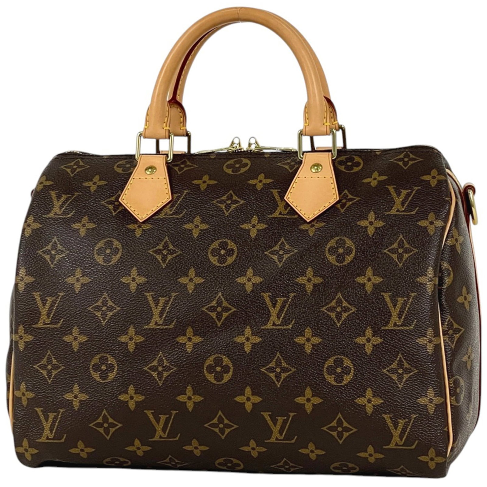Louis Vuitton Handbag Monogram: Louis Vuitton Handbag Monogram Own a piece of luxury with this pre-loved Louis Vuitton handbag, boasting the iconic monogram pattern in rich brown tones. With its classic 21cm size and timeless design
