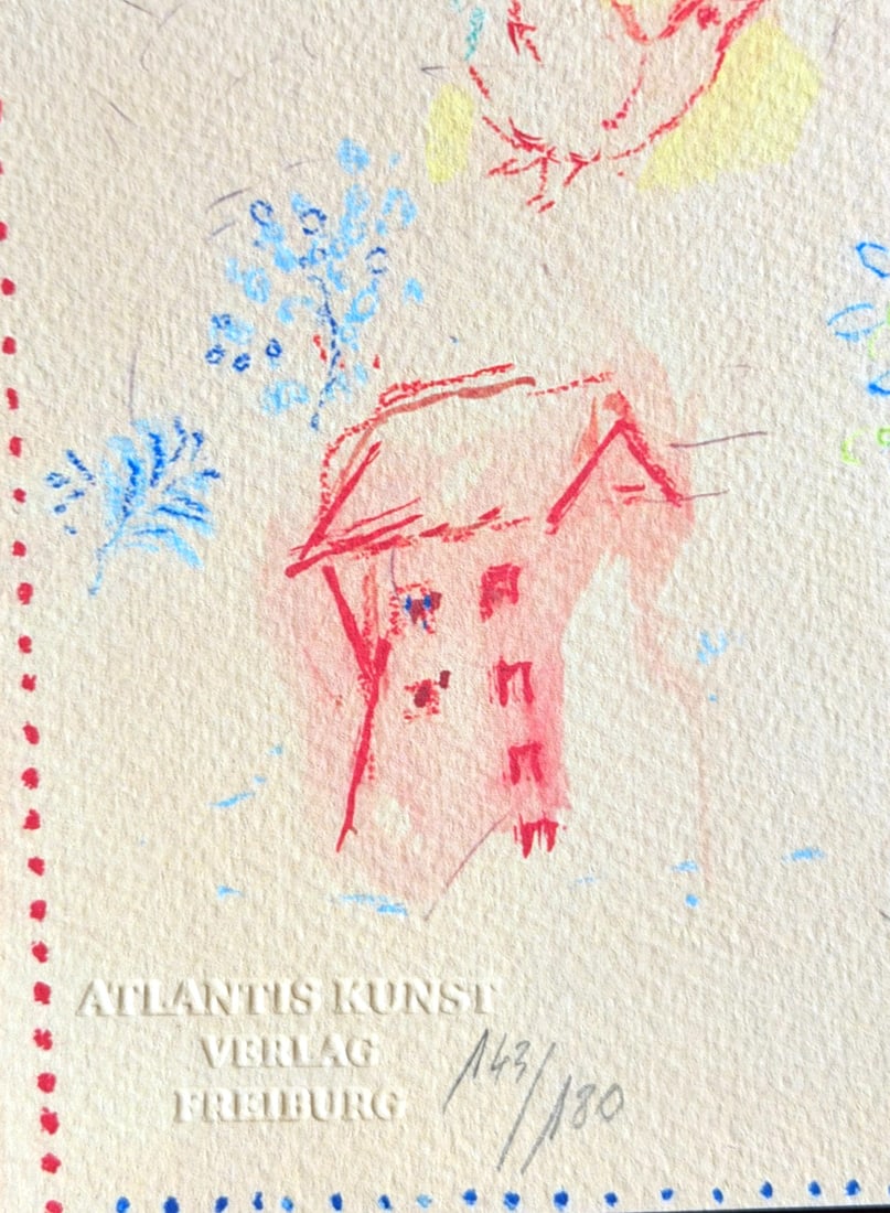 Marc Chagall Lithograph Numbered - 5