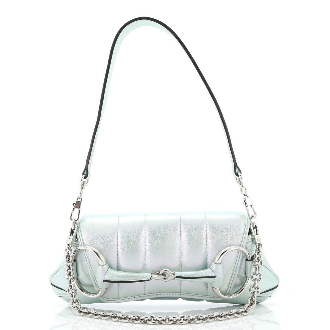 Gucci vertical quilted leather small shoulder chain bag (1 of 7)