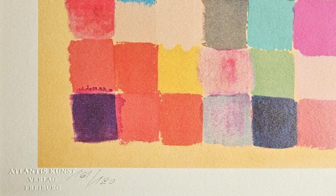 Paul Klee numbered lithograph - 5