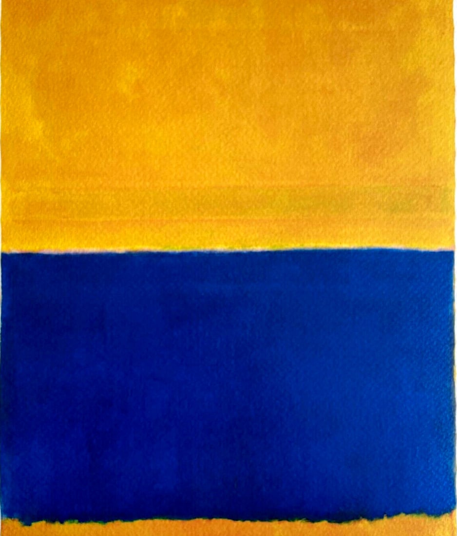 Mark Rothko is a lithograph. - 3