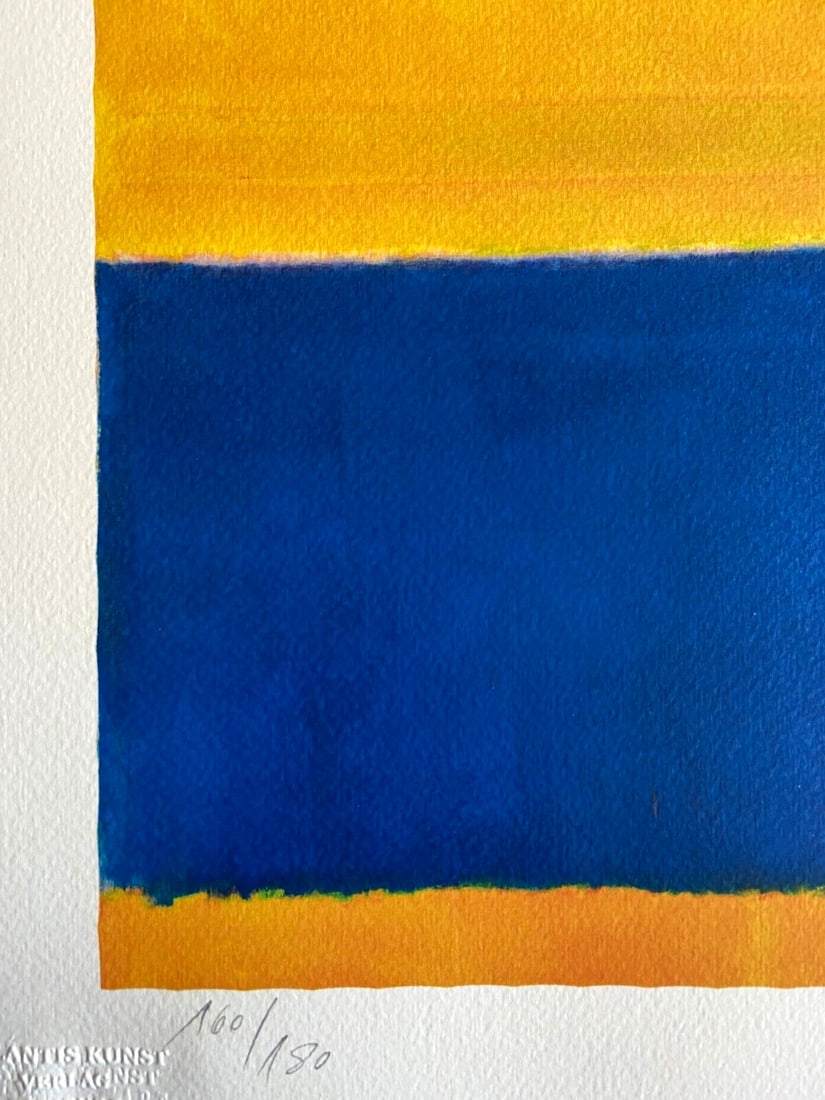 Mark Rothko is a lithograph. - 4