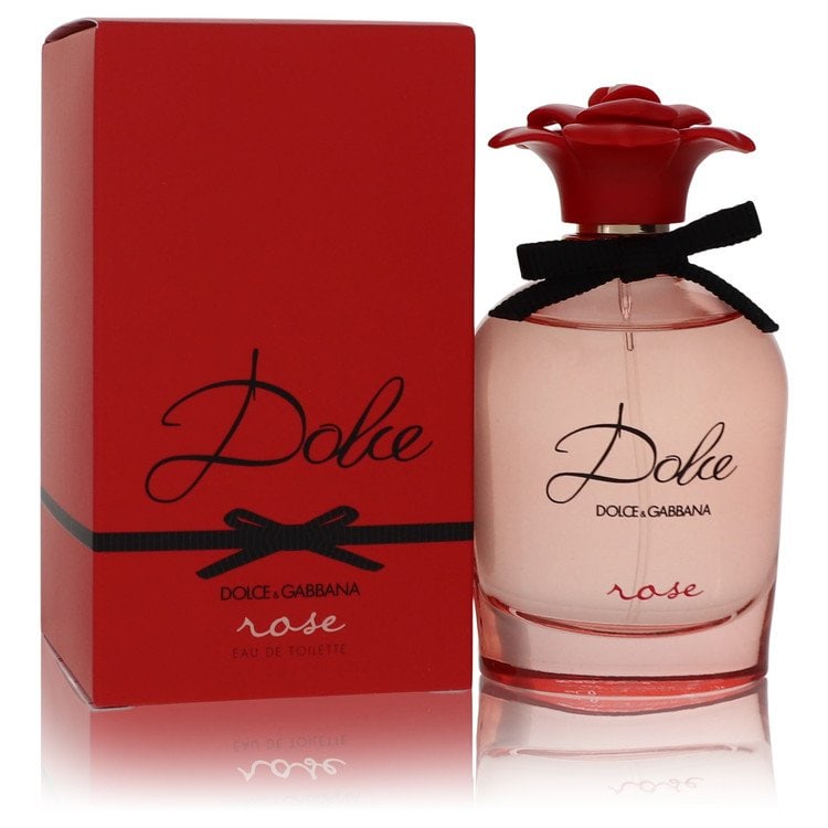 Dolce & Gabbana Dolce Rose Perfume Eau De Toilette Spray: Dolce & Gabbana Dolce Rose Perfume Eau De Toilette Spray Indulge in the sweet, floral scent of Dolce & Gabbana's iconic Dolce Rose perfume, expertly crafted as an Eau De Toilette spray that lasts all