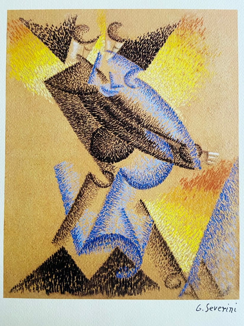Gino Severini Venice Biennale 1968 -Numbered - Umberto Boccioni (1 of 6)