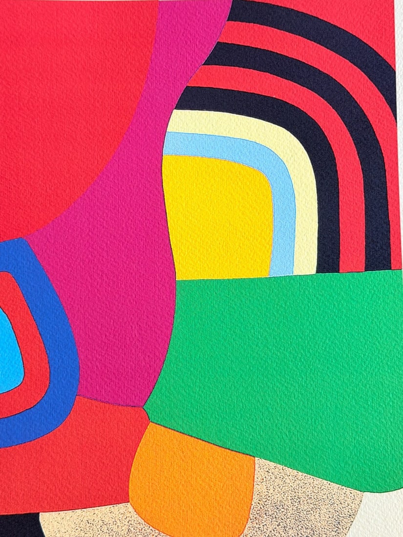 Alberto Burri lithograph numbered. - 3