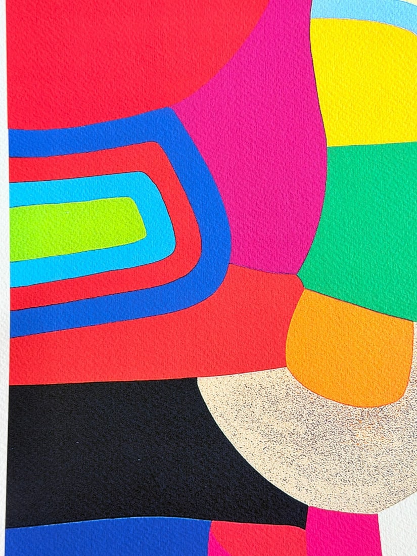 Alberto Burri lithograph numbered. - 4