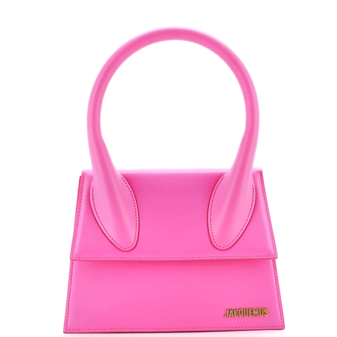 Jacquemus Le Grand Chiquito Bag Leather Large: Jacquemus Le Grand Chiquito Bag Leather Large The Jacquemus Le Grand Chiquito Bag Leather Large is a stunning, pink leather tote that exudes effortless chic. With its spacious interior and adjustable